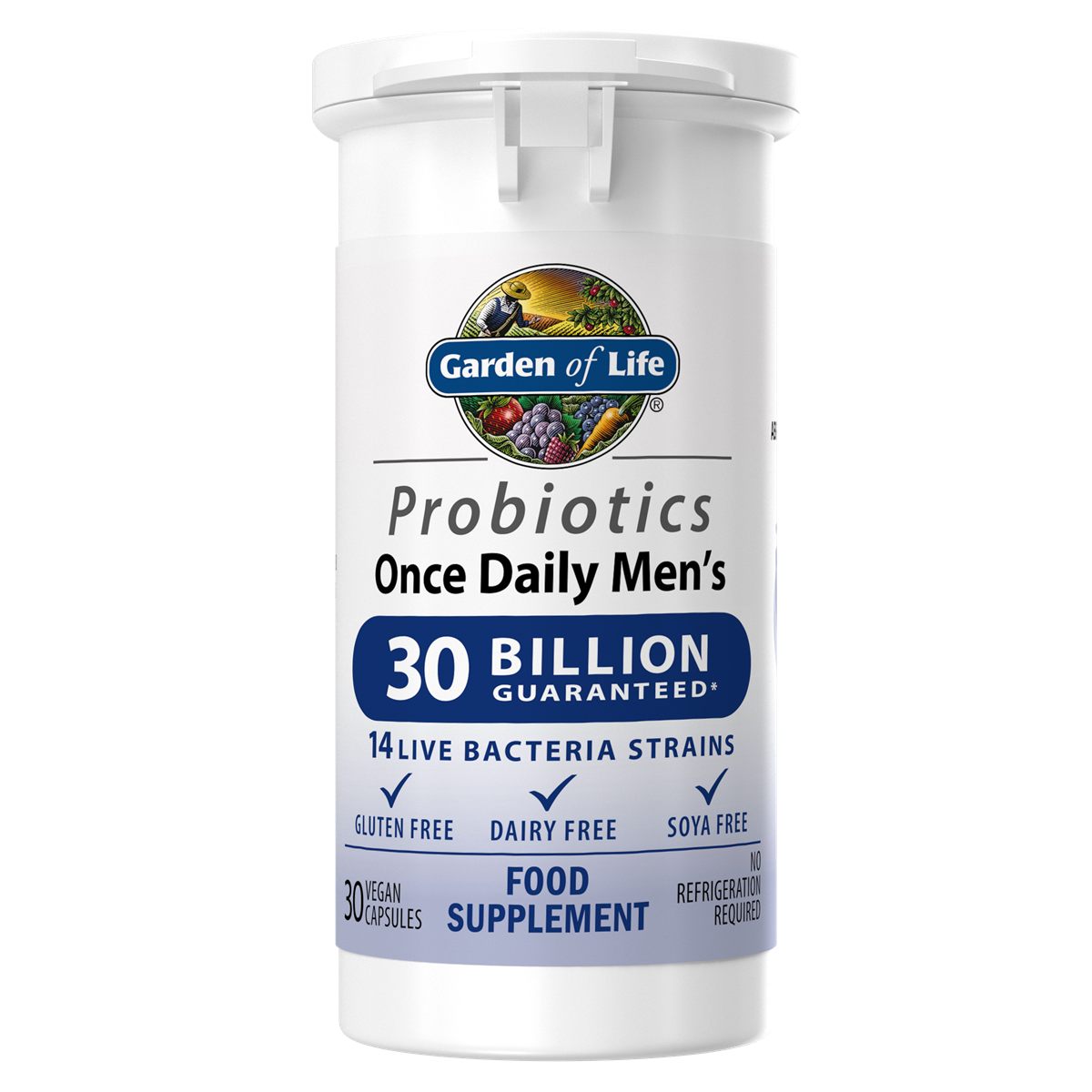 Garden of Life | Probiotics Once Daily Men's | Empowering Extraordinary Health®